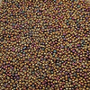 8/0 SILKY Metallic Dark Gold Rainbow Czech Glass Seed Beads 10 Grams (8CS165) - Beads and Babble