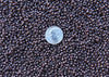 8/0 SILKY Opaque Dark Bronze Czech Glass Seed Beads 10 Grams (8CS137) - Beads and Babble