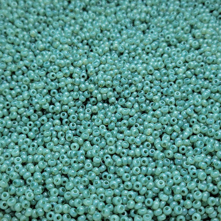 8/0 SOL GEL Jade Opal Czech Glass Seed Beads 10 Grams (8CS120) - Beads and BabbleBeads