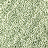 8/0 SOL GEL Opaque Pale Green Czech Glass Seed Beads 10 Grams (8CS138) - Beads and Babble