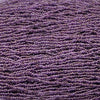 8/0 Transparent Lumi Purple Luster Colorfast Czech Glass Seed Bead Strand (8CW100) - Beads and Babble