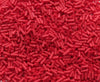 8x3mm Matte Opaque Red Czech Glass Tube Beads 20 Grams (BU37) - Beads and Babble