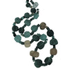 9mm to 12mm Organically Formed Recycled Ancient Roman Polished Glass Coin Beads - 15 Inch Strand (LQ20) - Beads and Babble