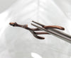 Deer Antler Antique Copper 50x38x2.5mm Alloy Metal Focal Pendants/Earring Findings - Qty 2 (MB92A) - Beads and Babble