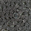Large 3mm ID Hole 12.5x12x7mm Antique Silver Crown Alloy Metal Beads - Qty 10 (MB367) - Beads and Babble