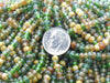 LIMITED STOCK - 6/0 and 5x3mm Transparent Clover Field Picasso Czech Glass Bead Mix - 12 Strand Hank (BW20) - Beads and Babble