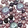 Maharaja Rug Assorted Glass Pearl Bead Mix - 50 Grams (UM72) - Beads and Babble