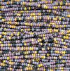 Matte Lilac & Lavender Picasso Mix - 6/0 Czech Glass Seed Beads - 20 Inch Strand (BW28) - Beads and BabbleBeads