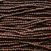Opaque Dark Red Picasso - Size 4mm Czech Glass Tile Beads - 18 Inch Strand (BW56) - Beads and Babble